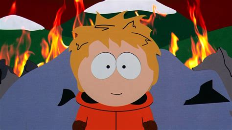 In South Park season 11, episode 3, “Lice Capades,” Kenny’s face can be seen when he is stripped by his peers thanks to Cartman falsely blaming him for bringing lice to their school. Kenny ...